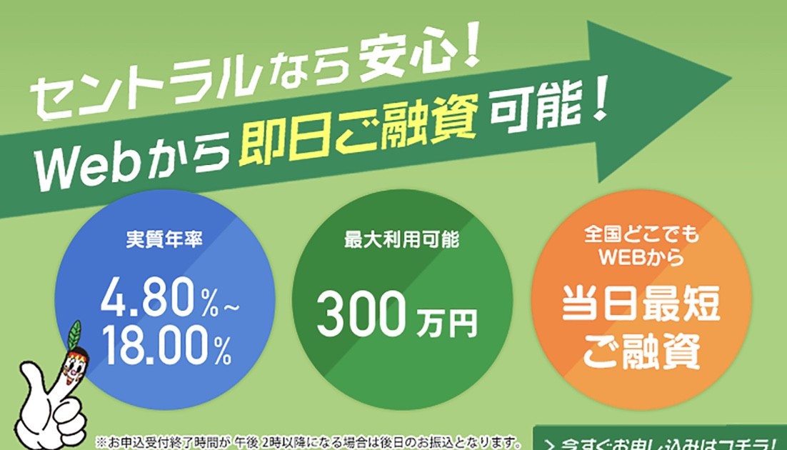 即日融資セントラル