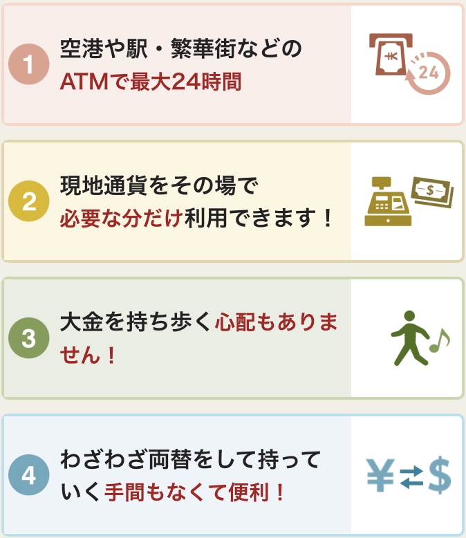 エポスカードの海外キャッシング